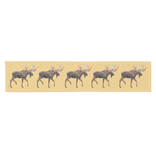 Chemin De Table Court Bull Moose (Horizontal)