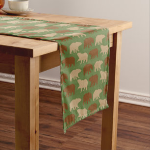 Chemin De Table Court Cabine Motif