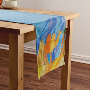 Chemin De Table Court Camel Art by Kids
