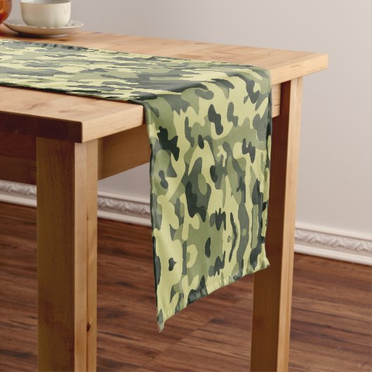 Chemin De Table Court Camo (In Situ)