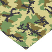 Chemin De Table Court Camouflage des bois (Coin)