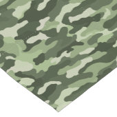 Chemin De Table Court Camouflage vert classique (Coin)