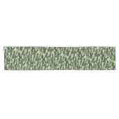 Chemin De Table Court Camouflage vert classique (Horizontal)
