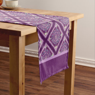 Chemin De Table Court Cardinal Red Rosace