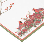 Chemin De Table Court Cardinaux de Noël Courte Table Runner (Coin)