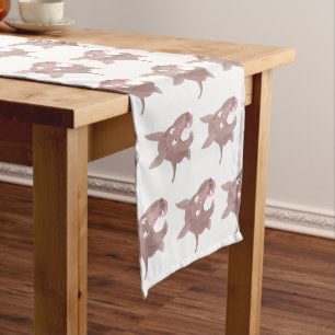Chemin De Table Court Caricature amusante de Aardvark