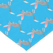 Chemin De Table Court Caricature de bilby australien très heureuse (Coin)