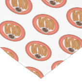 Chemin De Table Court Caricature de Churro (Coin)