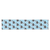 Chemin De Table Court Caricature mole joyeux (Horizontal)