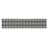 Chemin De Table Court carlin face noir (Horizontal)