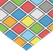 Chemin De Table Court Carré du style de bande dessinée (Coin)