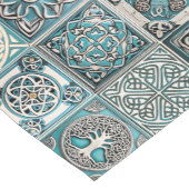 Chemin De Table Court Carreaux celtes irlandais (Coin)