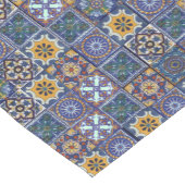 Chemin De Table Court Carreaux Talavera mexicains  (Coin)