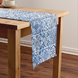 Chemin De Table Court Carrelage méditerranéen, Portugais, Azulejo, Majol