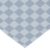 Chemin De Table Court Carton bleu Dusty (Coin)