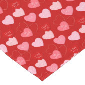 Chemin De Table Court Cascade Candy Heart (Coin)