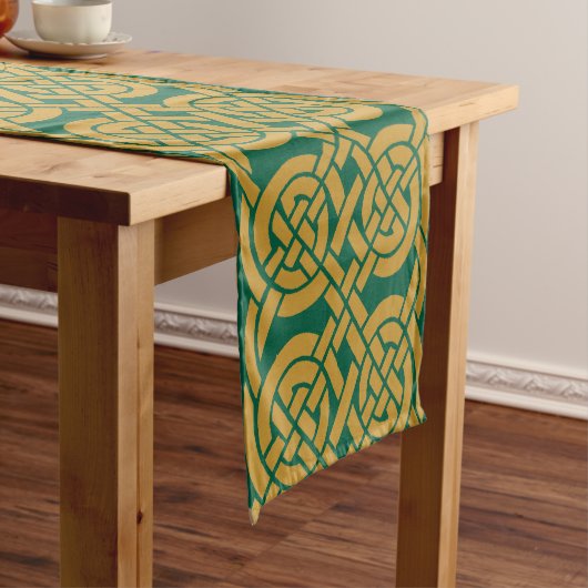 Chemin De Table Court Celtic Knots Frieze Pattern (In Situ)