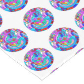 Chemin De Table Court cercles d'amour super hippie (Coin)