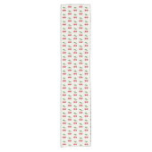 Chemin De Table Court Cerise Table Runner (Devant)
