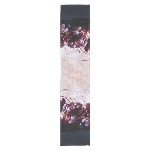 Chemin De Table Court Cerises (Devant)