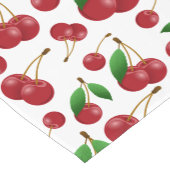 Chemin De Table Court cerises sucrées en été (Coin)