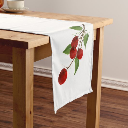 Chemin De Table Court Cerises Table Runner (In Situ)