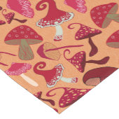 Chemin De Table Court Champignons mignons (Coin)