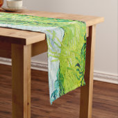 Chemin De Table Court Champs de blé vert, Van Gogh (In Situ)