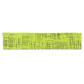 Chemin De Table Court Chartreuse Tweed (Horizontal)