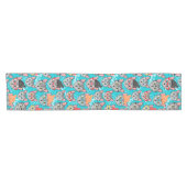 Chemin De Table Court Chat dans le casquette (Horizontal)