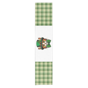 Chemin De Table Court Chat mignon/chaton Saint Patrick's Day