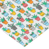 Chemin De Table Court Chats dans les pots à fleurs (Coin)