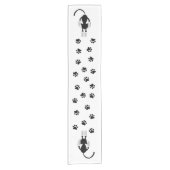 Chemin De Table Court Chats et Empreintes de pattes glissants (Devant)