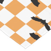 Chemin De Table Court Chauffage Éffrayant Halloween moderne Orange (Coin)