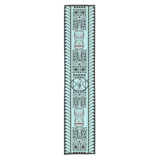 Chemin De Table Court Chemin de table Tribal Ethni (Devant)