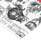 Chemin De Table Court Cheshire Chat classique alice au merveilleux fou (Coin)