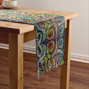 Chemin De Table Court Cheveux de Medusa - Coureur de table