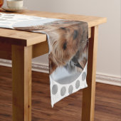 Chemin De Table Court Chien de York Terrier (In Situ)
