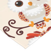 Chemin De Table Court Chouette douce mignonne (Coin)