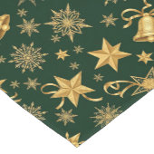 Chemin De Table Court Christmas Bells (Coin)