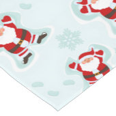 Chemin De Table Court Christmas Elements Santa Claus Table Runner (Coin)