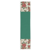 Chemin De Table Court Christmas Holly & Berries" Table Runner (Devant)