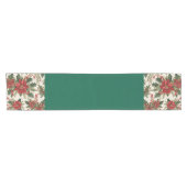 Chemin De Table Court Christmas Holly & Berries" Table Runner (Horizontal)