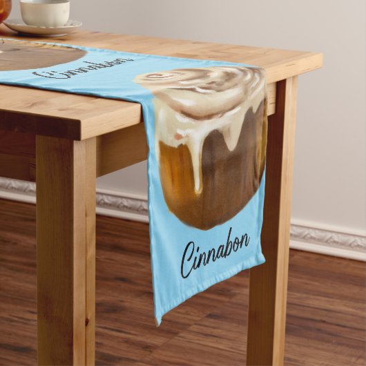 Chemin De Table Court Cinnabon (In Situ)
