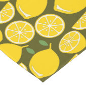 Chemin De Table Court Citron Jaune Moderne Amusant mignon (Coin)