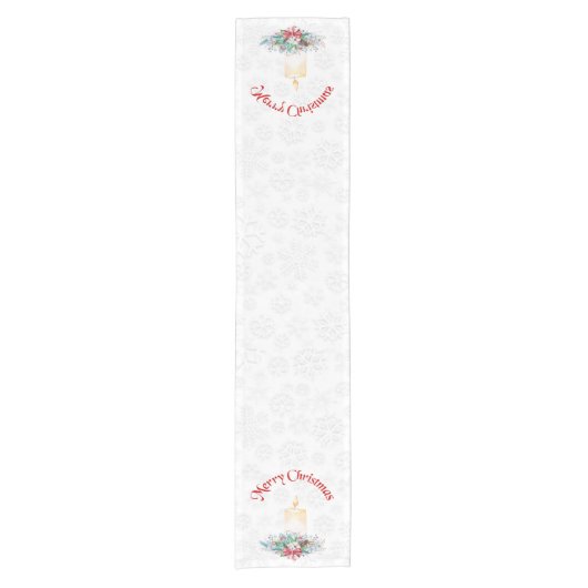 Chemin De Table Court Citrons de fruits (Devant)