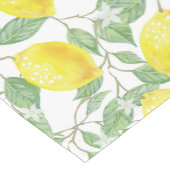 Chemin De Table Court Citrons de fruits (Coin)