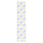 Chemin De Table Court Citrouille Timbres à la main peint Halloween Motif (Devant)