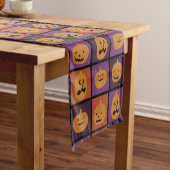 Chemin De Table Court Citrouilles d'Halloween (In Situ)