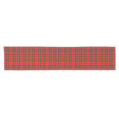 Chemin De Table Court Clan Beurre Tartan Plaid (Horizontal)
